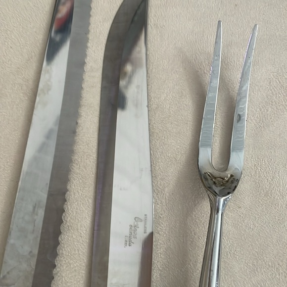 Vintage Cutron Canada 3 Piece carving set (rare find) - Picture 3 of 3